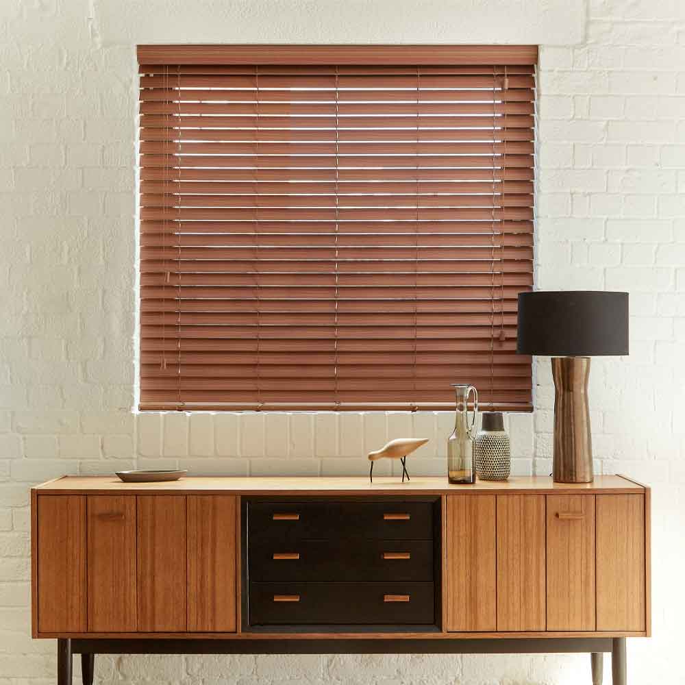 Wooden blinds in Southport